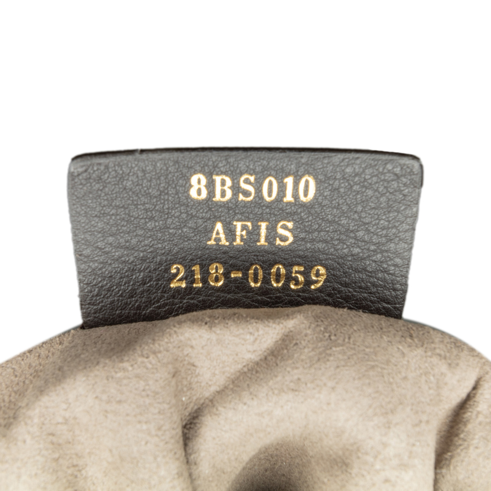 Pre-Loved Fendi Mini Zucca Suede F is Fendi Mon Tresor Bucket - Picture 7 of 9